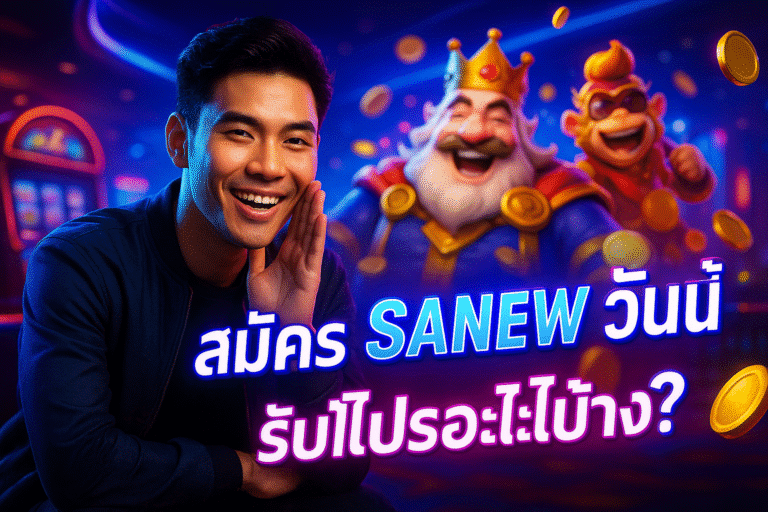 สมัคร SANEW วันนี้ รับโปรอะไรบ้าง?