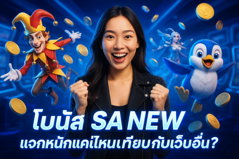 โบนัส SANEW แจกหนักแค่ไหนเทียบกับเว็บอื่น?