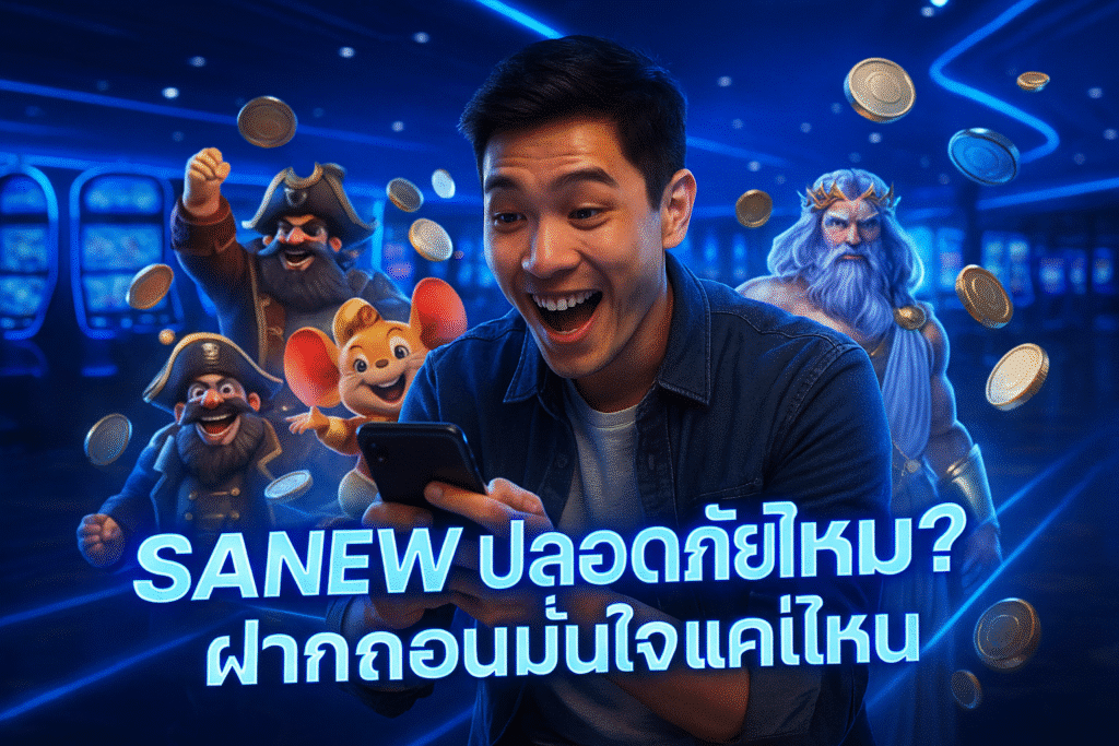SANEW ปลอดภัยไหม? ฝากถอนมั่นใจแค่ไหน