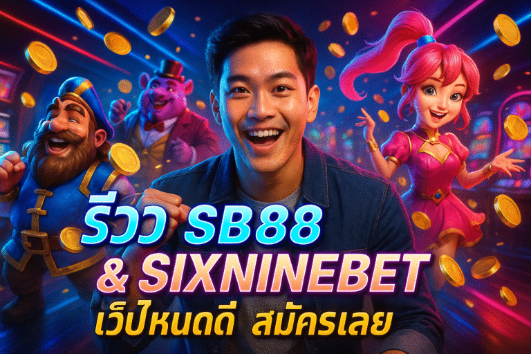 รีวิว SB88 & SIXNINEBET เว็บไหนดี สมัครเลย